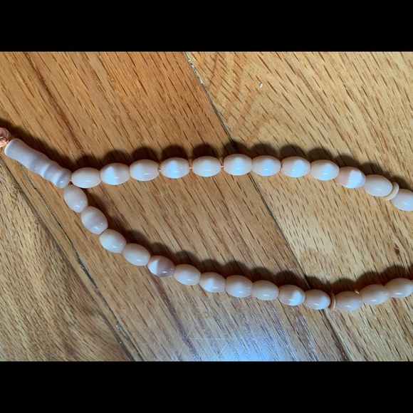 Blush beads rosary prayer beads beautiful - Picture 2 of 5